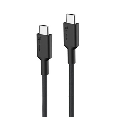 ALOGIC Elements PRO USB-C auf USB-C Stecker auf Stecker, 2 m Länge, Schwarz