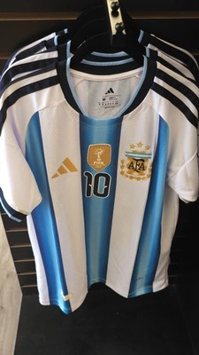 Argentina Home AFA Jersey Adult 10 Messi