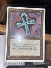 Ankh of Mishra Magic The Gathering Rare Card Excellent Condition