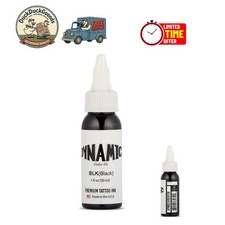 Professional Quality 1 Fl Oz Black Tattoo Ink - Ethical  Vivid Color