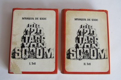 Marquis de Sade-Die 120 Tage von Sodom 1. und 2.Teil-limitierte Ausgabe