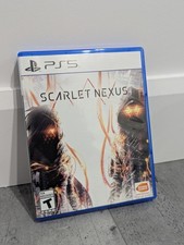 Scarlet Nexus PS5 (Sony PlayStation 5, 2020) w/ Insert Complete CIB - Mint