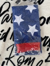 STARS STRIPES JULY 4TH AMERICAN FLAG KNEE HIGH STOCKINGS SIZE SMALL AP0604