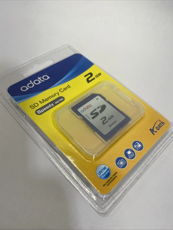A Data 2gb SD Memory Card SEALED Speedy 2 GB - Image 3 of 4