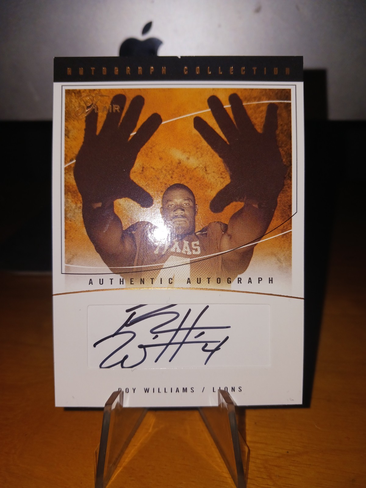 Roy Williams Flair Autograph Collection #ACRW Bronze