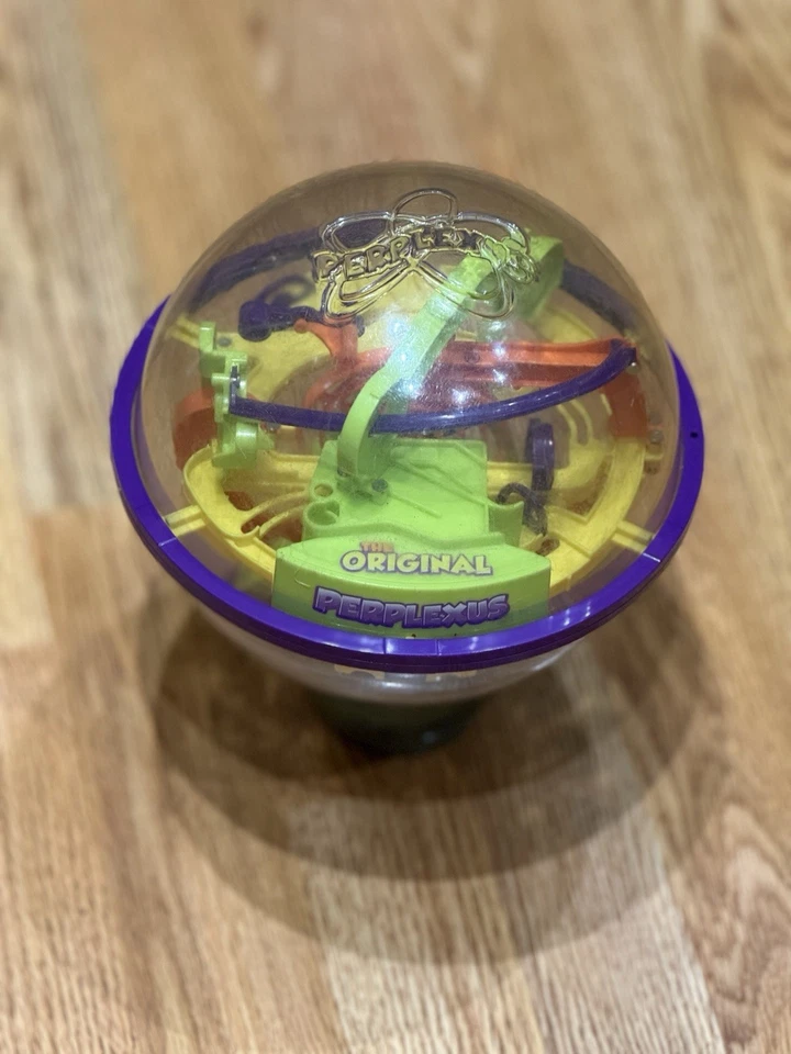 Perplexus Ball Hand Eye Coordination Puzzle Ball Preowned GUC Small Ball Run Fun - Image 2 of 4
