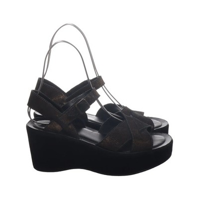 Kork-Ease, Keilschuhe, Größe: 38, Schwarz/Gold, Damen, 9 #AYF