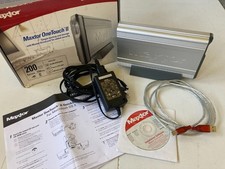 Maxtor OneTouch II 200 GB External Hard Drive Power Cord Box and Instructions