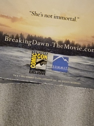 Twilight Breaking Dawn Komplett 15 Karten Promo SDCC Set 2012 Rare - Bild 6 von 6