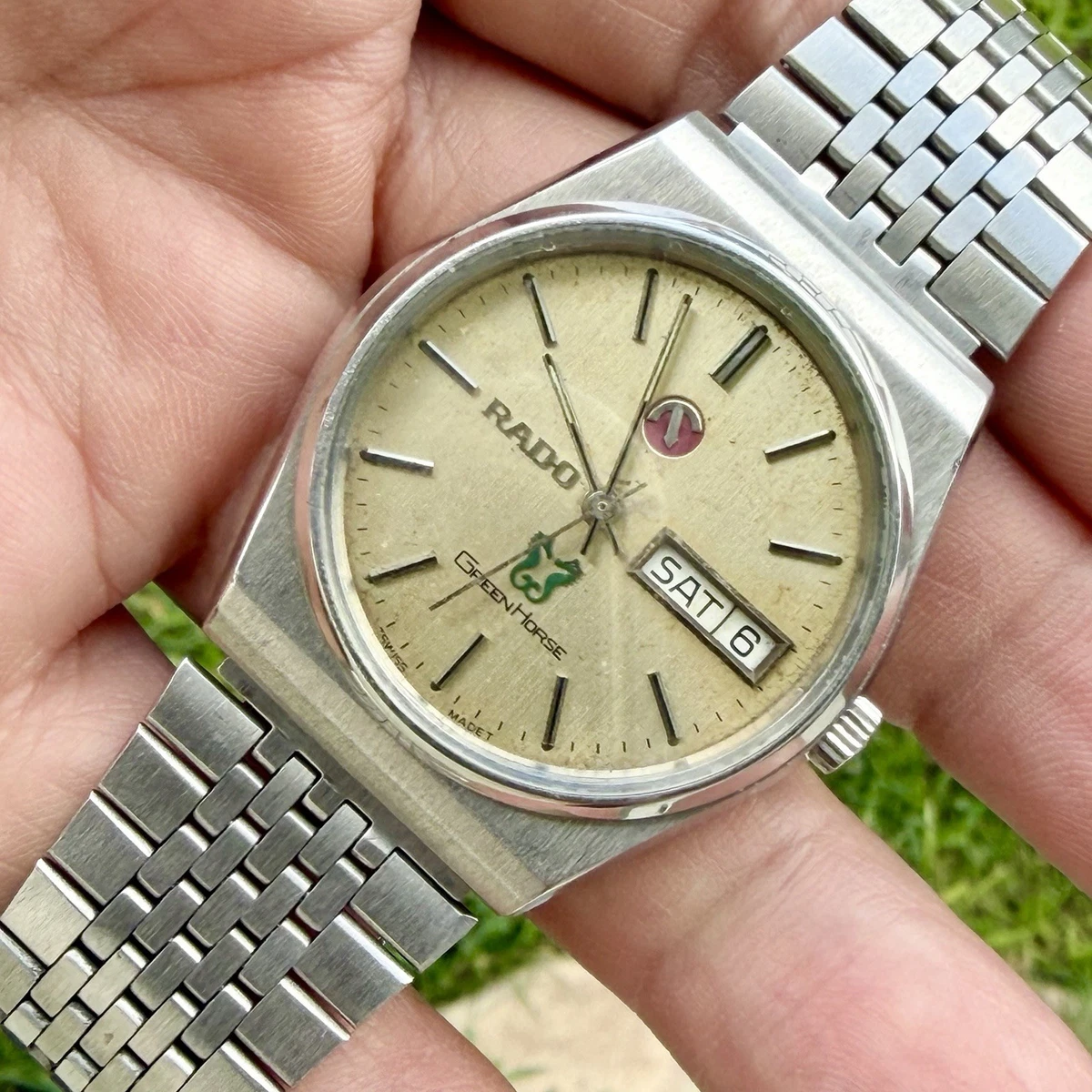 Rado Voyager Stainless Steel Case Wristwatches without Water 
