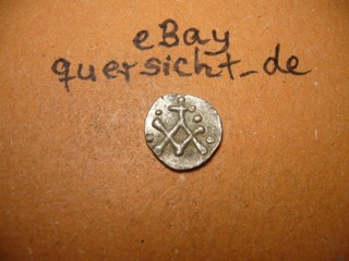 Angelsachsen: (7. 8. Century AD) unbestimmte AR Sceat 11 43 mm 0 69 g (CA6116)