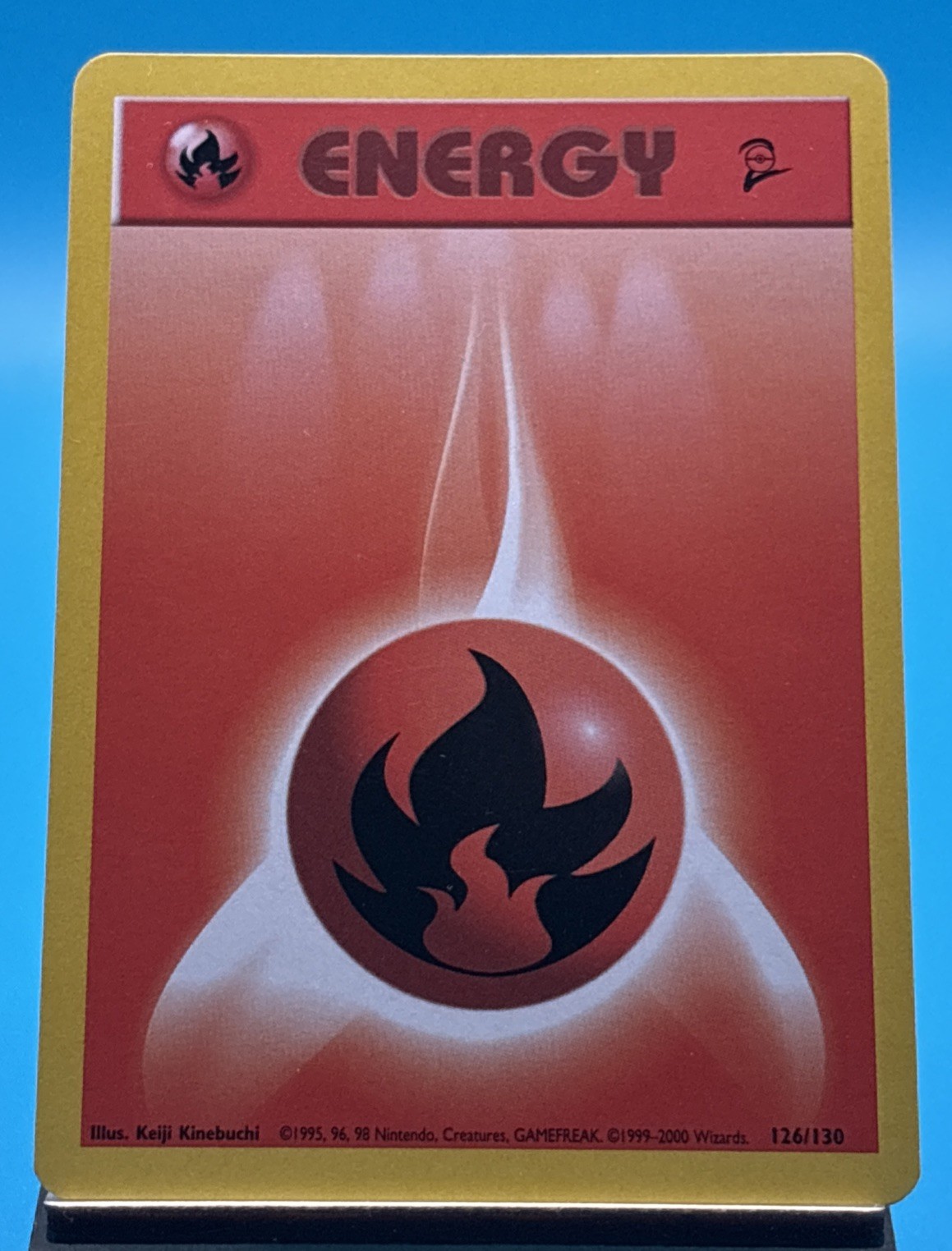 Fire Energy 126/130 Pokemon - Base Set 2