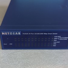 NETGEAR ProSafe GS724T V3 24-Port Gigabit Ethernet Switch Working