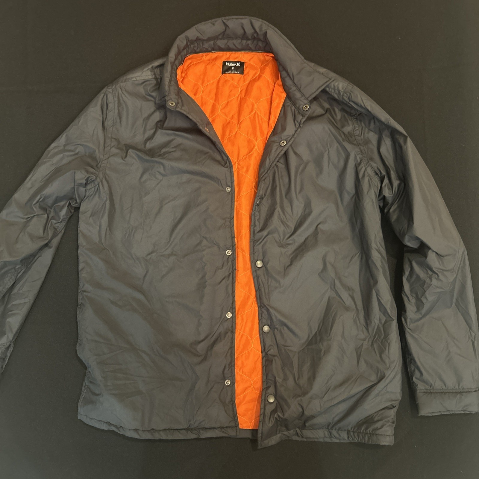 Hurley Men’s Jacket Button Up Medium Designed In … - image 1