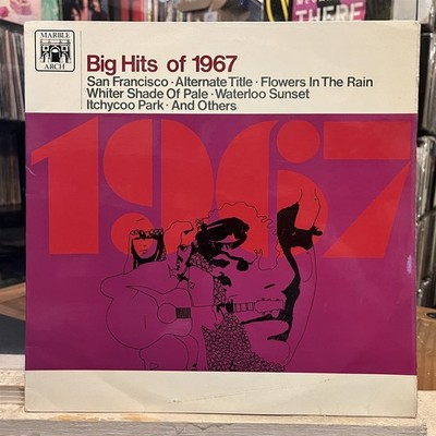 [ROCK/POP]~EXC LP~VARIOUS ARTISTS~BIG HITS OF 1967~[1967~MARBLE ARCH]~UK Import~