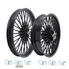 21x2.15 16x3 Fat Spoke Wheels Rims for Harley Heritage Softail Classic FLSTC FLS