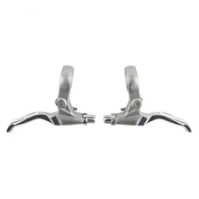 Origin8 DuoTrigger Convertible Cantilever Brake Levers, Silver