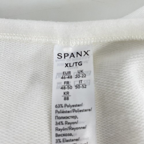 Spanx Womens Perfect Length Oversized Seam Dolman Pullover size XL White - Picture 6 of 12