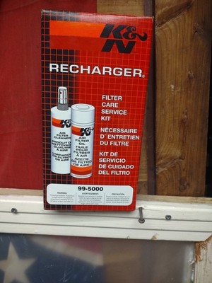 K&N 99-5000 RECHARGER -  AIR FILTER CLEANER & CARE SERVICE KIT