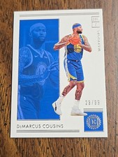 2018-19 Panini Encased #18 DeMarcus Cousins /99 Golden State Warriors