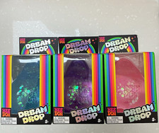 Nee Doh Dream Drop Tactile Squishy Squeeze Toy, Multicolor 3 Pack, Age 3 