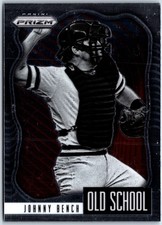 Johnny Bench #OS-8 - Cincinnati Reds - Old School - 2021 Panini Prizm - SKU#351