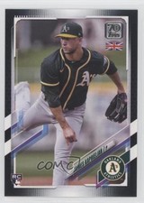 2021 Topps UK Edition Black 84/125 James Kaprielian #122 r0j