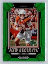 Arch Manning [Green] #22 2025 Panini Prizm Draft Picks New Recruits