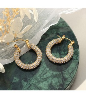 Authentic Pvd Coated Real Gold Plated 18k Gold Around 304