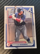 2024 Bowman - Prospects Luis Guanipa #BP-118 (RC) Atlanta Braves Prospect 