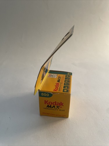 Vintage Kodak MAX Versatility Plus 800 Speed 24 Exp 35mm Color Film *Expiered* - Picture 4 of 6