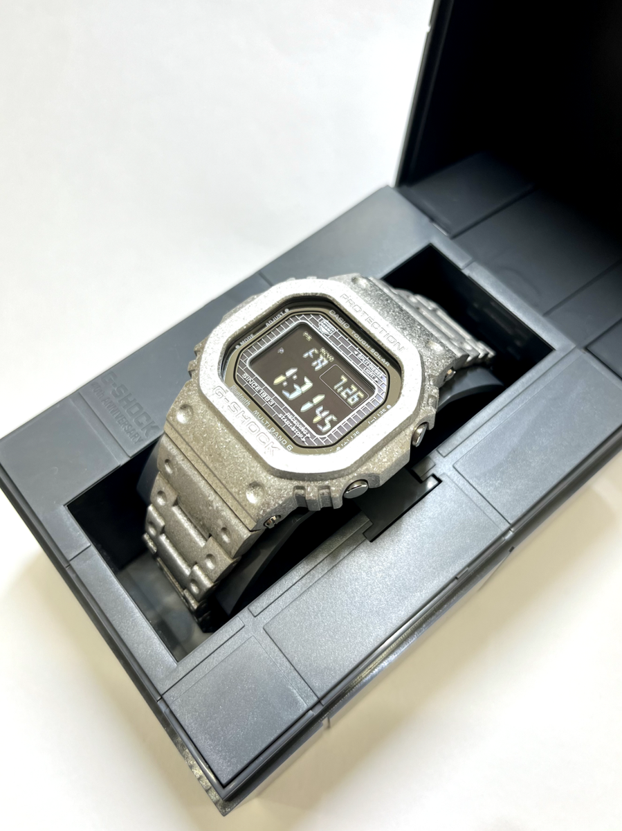 CASIO G-SHOCK GMW-B5000PS-1JR Silver 40th RECRYSTALLIZED