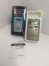 Optimus TV Band Portable AM/FM Radios for sale | eBay Optimus TV Band Portable AM/FM Radios for sale | eBay
