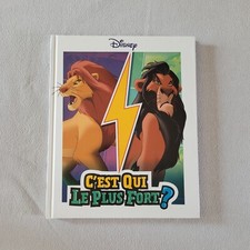 Livre Disney - C'est qui le plus fort ? - Mulan, Roi lion, Vaiana, Hercule,
