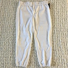 NEW Wilson Mens Baseball Pants White Performance in Every Stitch Small