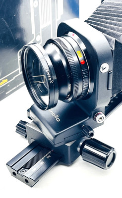 Minolta Auto Bellows III (swing/shift) + Macro Bellows Cone Lens 100mm/f4, SET