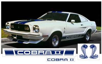 1975-1977 Cobra II Decal & Side Stripe Kit