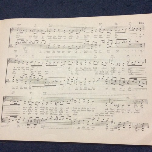 Antique German Song Book ● Holy Sounds in God's Garden ● 1901 ●   🎼 🎵 🎶 ✝🎚 - Picture 6 of 9