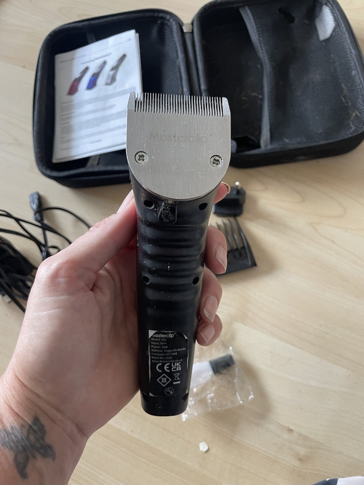 masterclip showmate ll horse clippers eBay