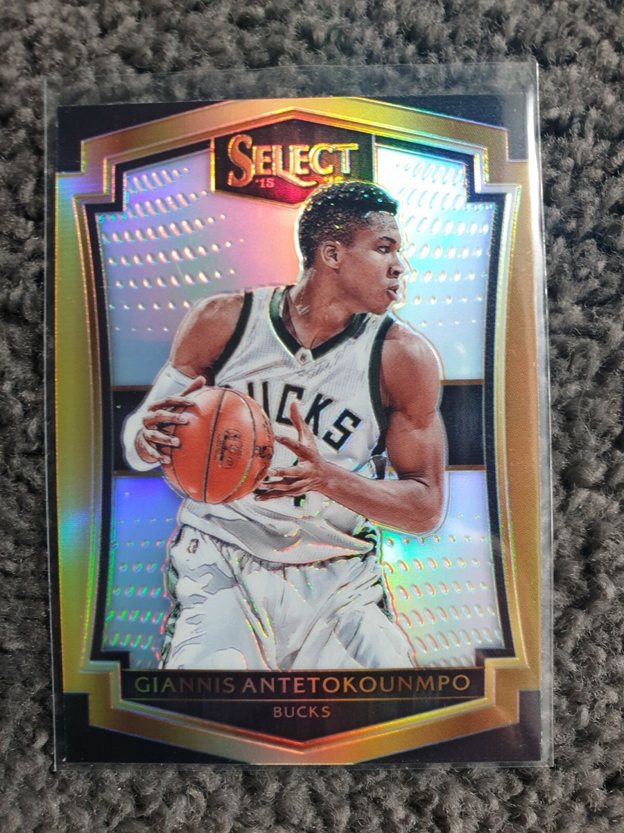 2015-16 Panini Select Giannis Antetokounmpo Silver PRIZM