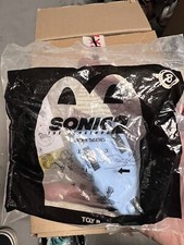 2022 McDonald's Happy Meal Toy Sonic The Hedgehog 2 - Toy 8 Super Sonic RARE