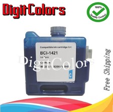 Cyan BCI-1421 330ml replacement Compatible cartridge for Canon W8200 W8400-C