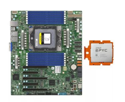 Supermicro H13SSL-N Motherboard + AMD EPYC Genoa 9654 QS 96 Cores CPU