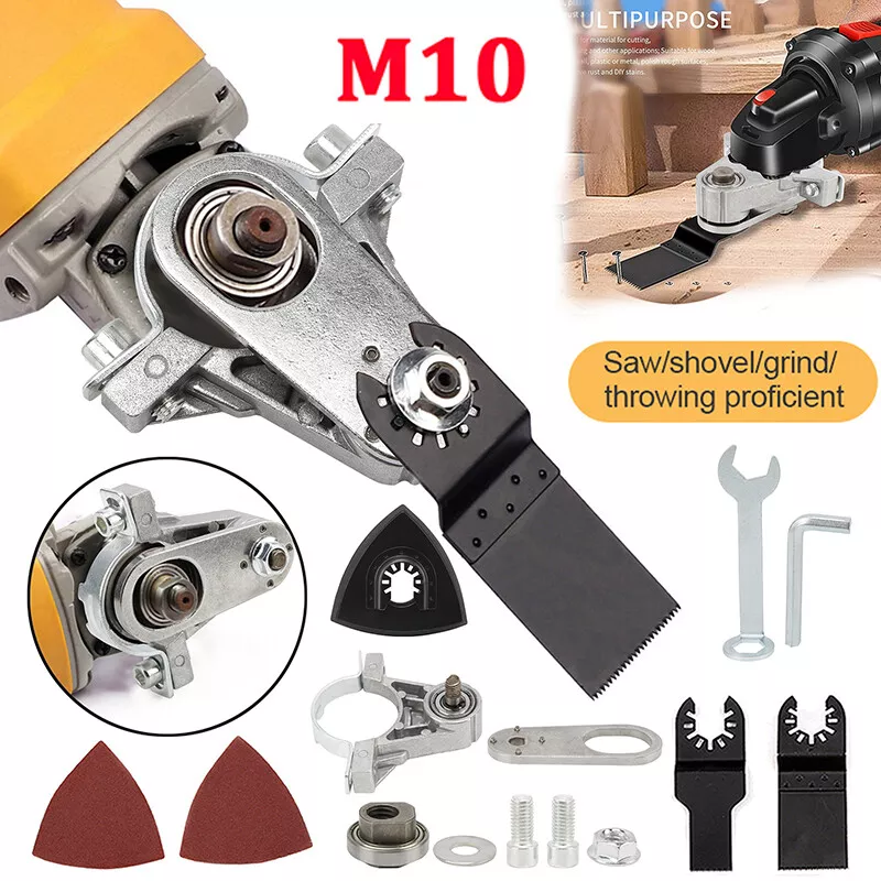 Angle Grinder Adapter Converter Oscillating Tool Blade Set Cutting Grinding Kits