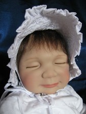  KÜNSTLERPUPPE SILIKONVINYL AMBER von GRADDIE JANSEN VAN LEUUWEN