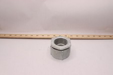Crouse-Hinds 3-Piece Conduit Coupling Malleable Iron 1-1/2"