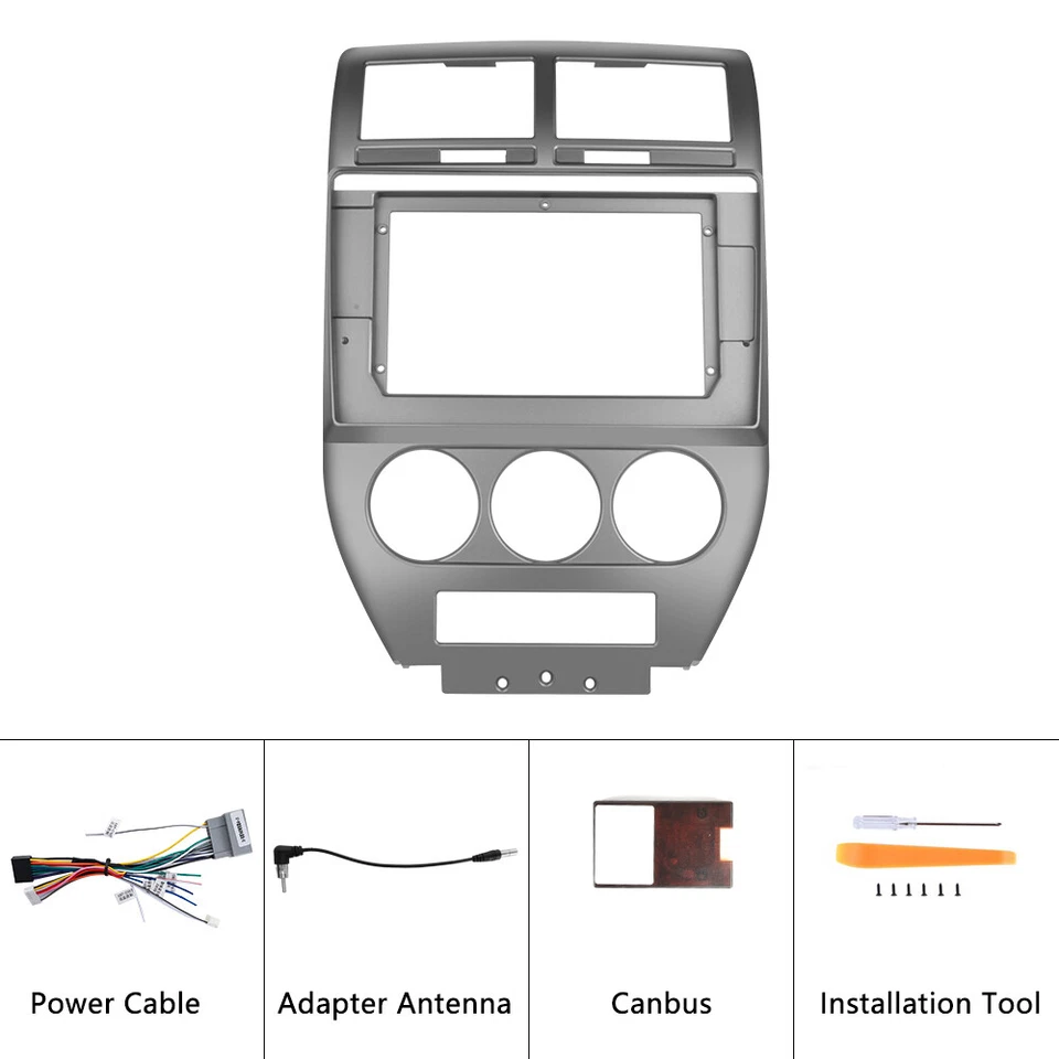 Android Autoradio Für Jeep Compass Patriot 06-10 mit CarPlay GPS Navi RDS Kamera - Bild 3 von 4