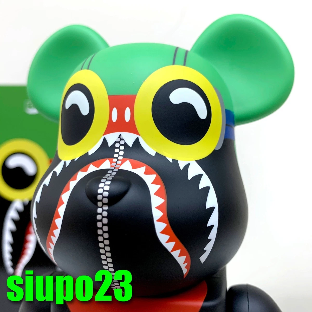 Medicom 400% Bearbrick ~ A Bathing Ape BapeXXV Be@rbrick Hebru