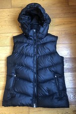 Womens Ladies Girls Nike Athletic Dept 550 Down Gilet Medium M Black 12/14 Gym
