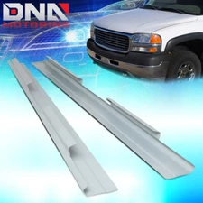 FOR 2001-2007 CHEVY SILVERADO GMC SIERRA CREW CAB LEFT+RIGHT OUTER ROCKER PANEL